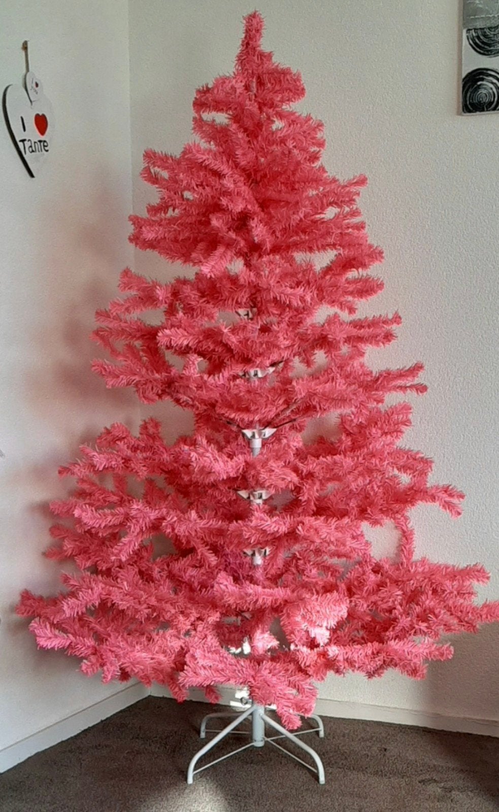 Roze Kerstboom, Diversen, Ophalen