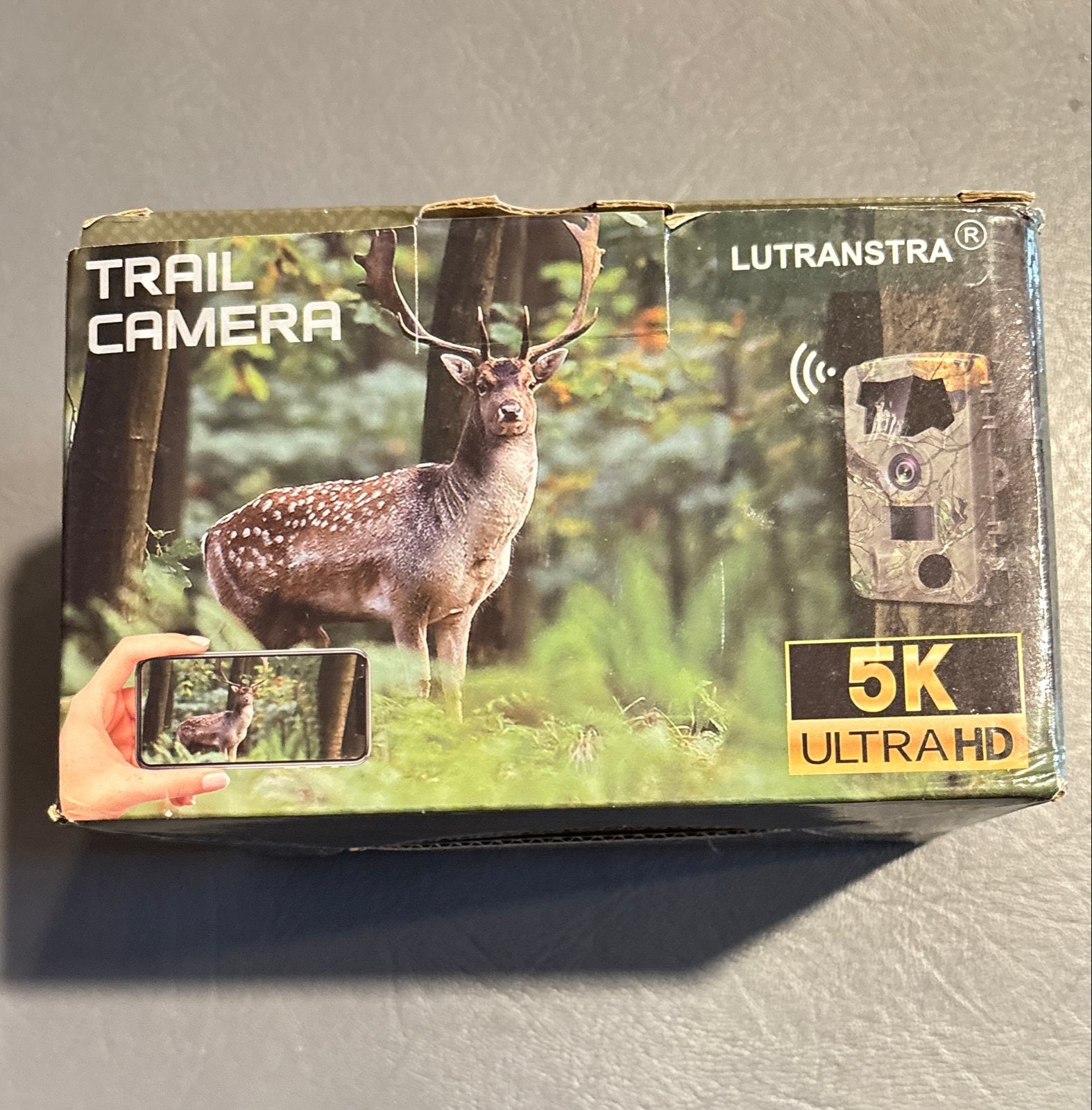 Lutranstra 5K Ultra HD Wildcamera - Nieuw in doos, Audio, Tv en Foto, Videobewaking, Ophalen of Verzenden, Nieuw, Buitencamera