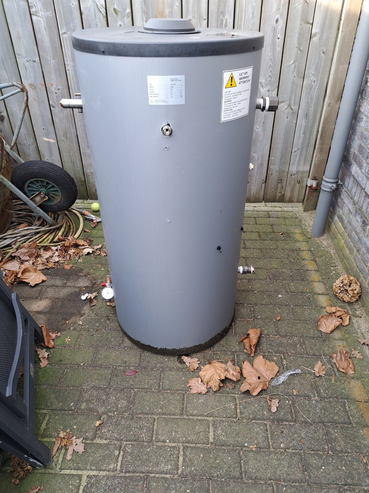 OLB-200 Boiler 200 liter -, Ophalen, Gebruikt, 100 liter of meer, Boiler