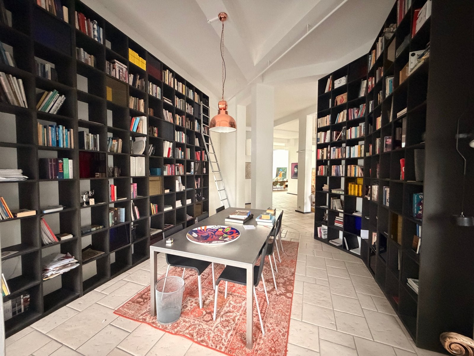 Prachtige XL Boekenkasten / Bibliotheekkasten - Mat Zwart, Ophalen, 200 cm of meer, Zo goed als nieuw, 200 cm of meer