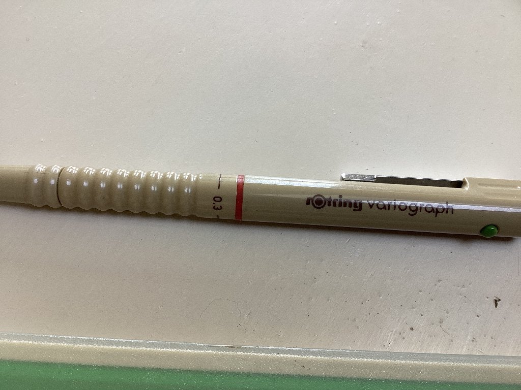Rotring pen en sjablonen, Ophalen of Verzenden, Zo goed als nieuw, Overige typen