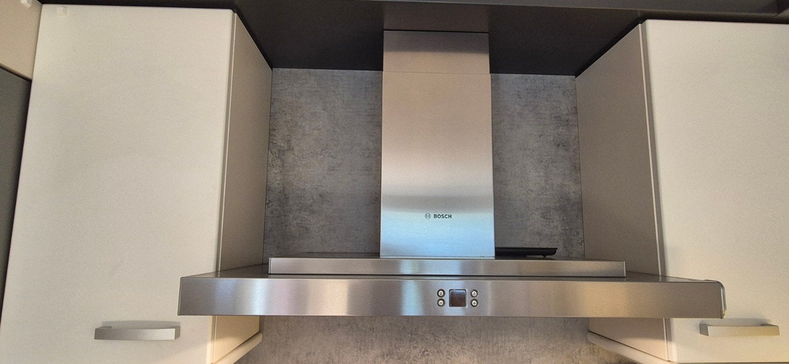 Bosch Afzuigkap RVS 90 cm - Zo goed als nieuw, Witgoed en Apparatuur, Afzuigkappen, Ophalen, Wandschouwkap, Zo goed als nieuw