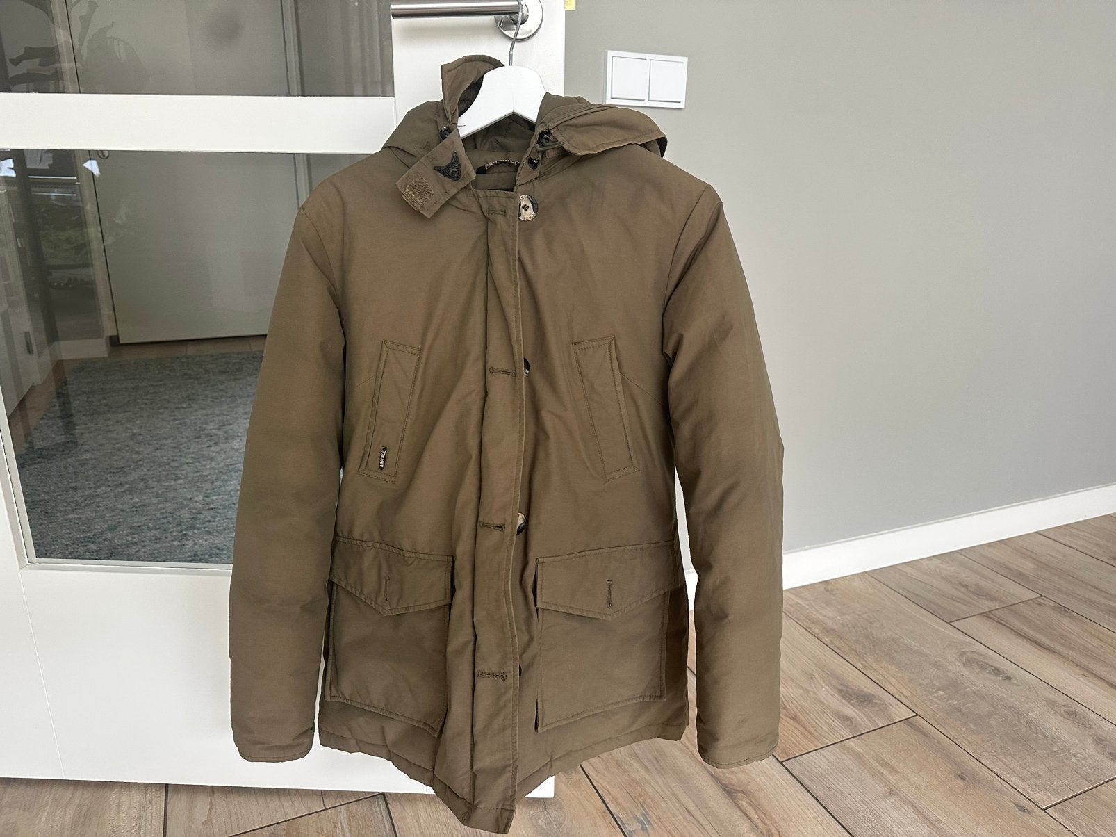 Airforce winterjas, Ophalen of Verzenden, Gedragen, Maat 38/40 (M), Groen