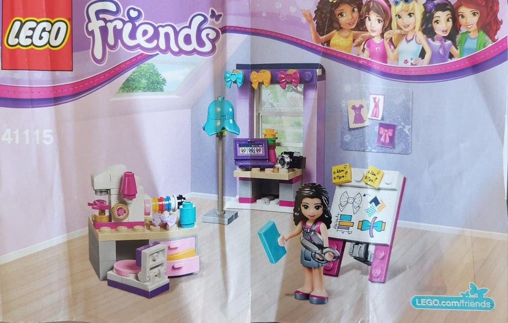 Lego Friends Naaiatelier 41115, Compleet, Gebruikt, Lego, Friends
