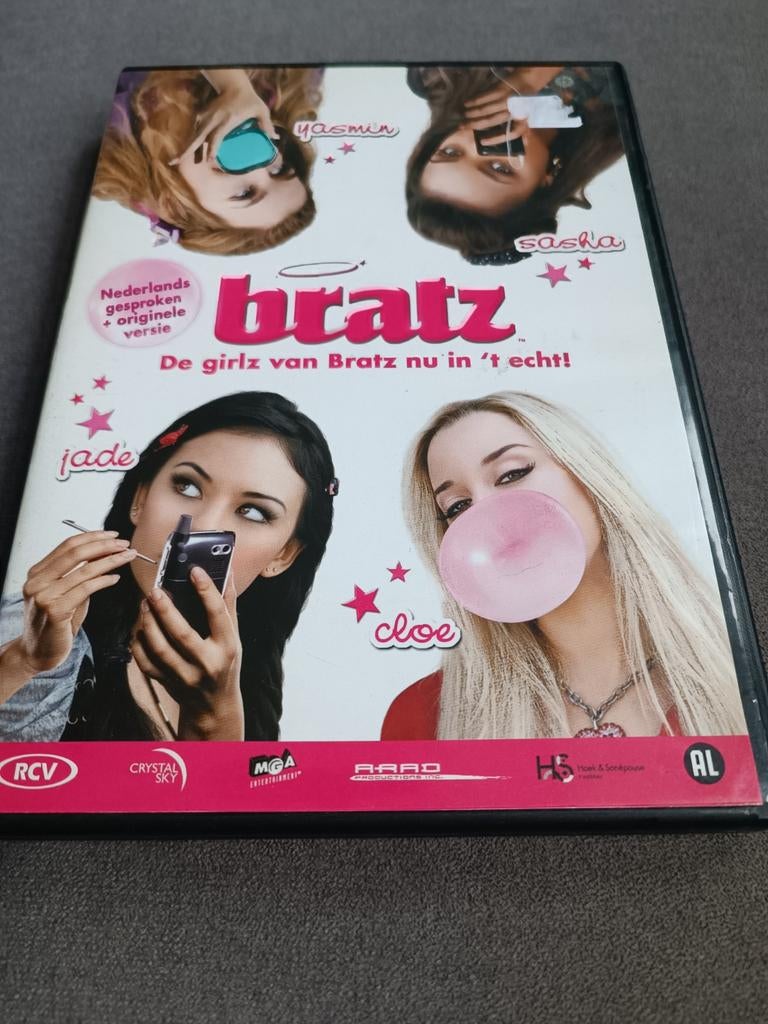 Bratz - dvd, Alle leeftijden, Ophalen of Verzenden, Zo goed als nieuw