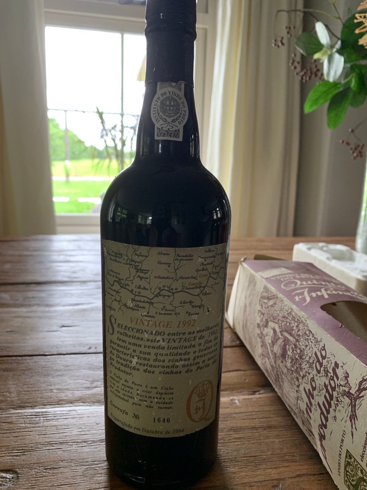 Quinta do Infantado Vintage Port 1992, Ophalen, Zo goed als nieuw, Vol, Overige gebieden