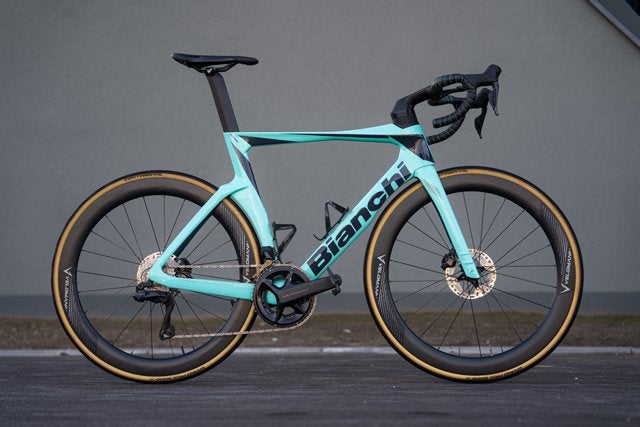Bianchi Oltre Comp Ultegra (57) Di2 12sp + 4iiii powermeter, 28 inch, Carbon, Heren, Zo goed als nieuw