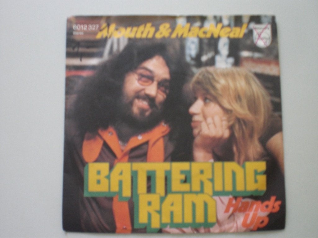 MOUTH & MacNEAL - battering ram - vinyl 7", Gebruikt, 7 inch, Single, Ophalen of Verzenden