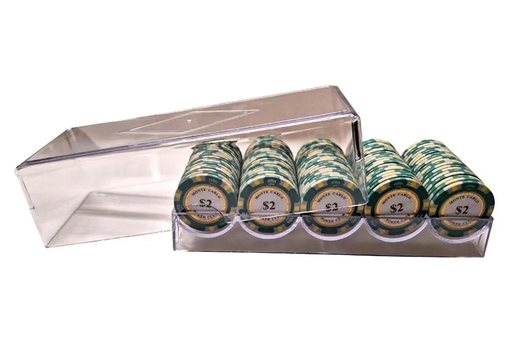 Poker fiches - Poker chips - Poker fiches met waarde - Poker, Cave & Garden, Verzenden, Nieuw, Kouwe Hoek 1B, Waddinxveen
