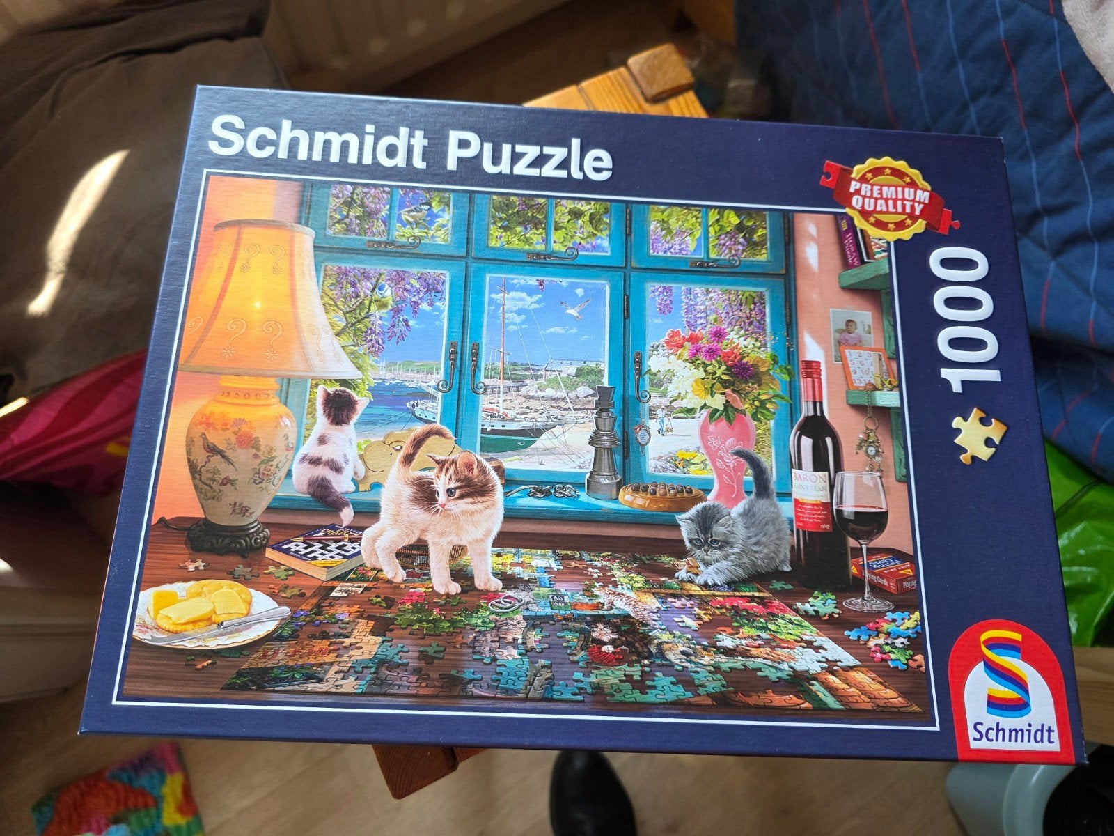 Schmidt puzzel, Ophalen, 500 t/m 1500 stukjes, Zo goed als nieuw