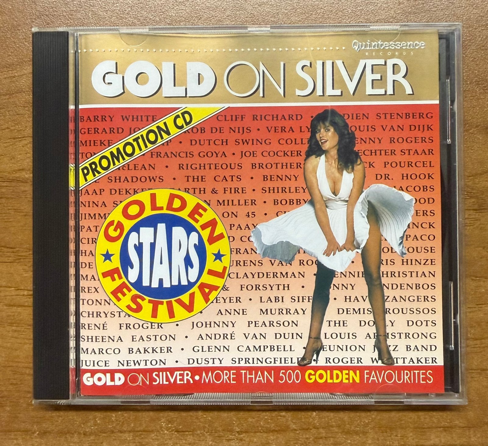 GOLD ON SILVER  GOLDEN STARS FESTIVAL 1  CD, Ophalen of Verzenden, Zo goed als nieuw