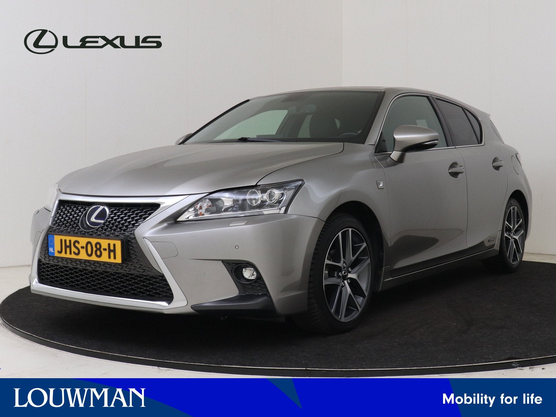 Lexus CT 200h F Sport Line | Memory Seat | Lederen Bekleding, Auto's, Lexus, 12 maanden, 136 pk, Gebruikt, Zwart