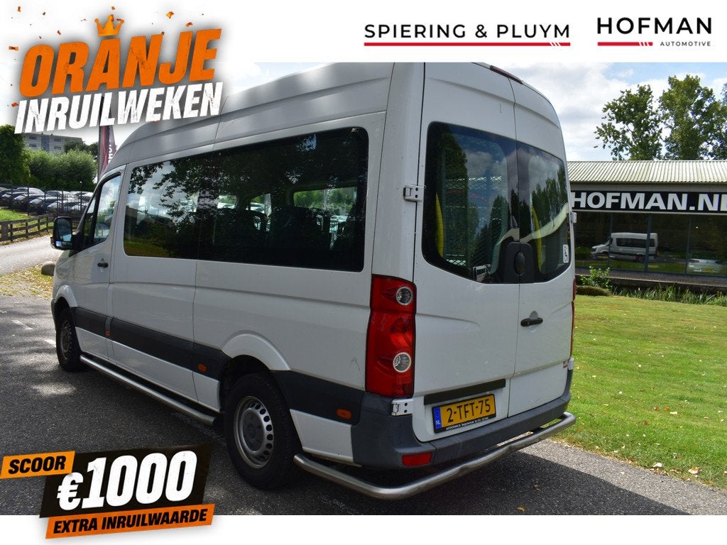 Volkswagen Crafter Nw Koppeling L2H2 Combi Airco 9 pers Rols, 13 km/l, Achterwielaandrijving, Gebruikt, 116 pk