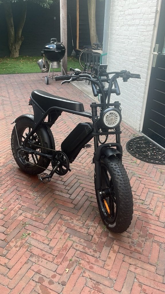 Fatbike Ouxi V8 3.0 (gebruikt/reparatie wielen), Gebruikt, 59 cm of meer, 30 tot 50 km per accu, Ophalen
