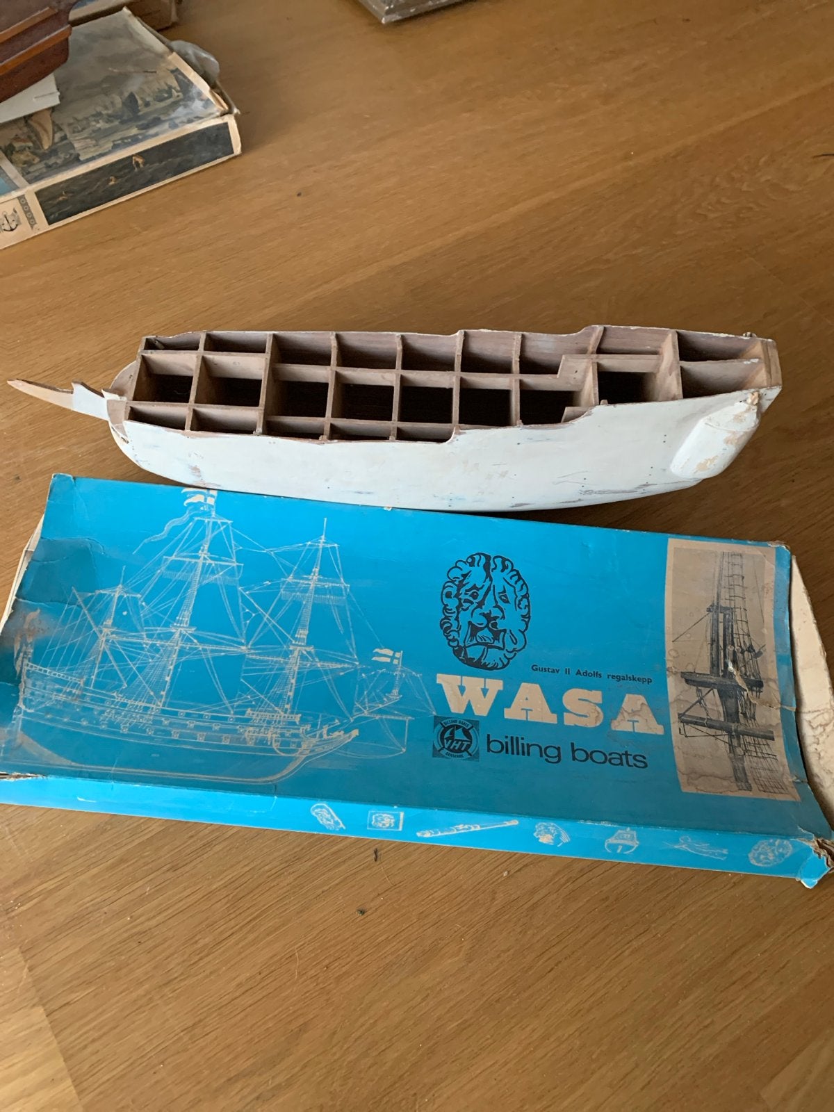 WASA Billing Boats Modelbouwschip - Onvoltooid Project, Ophalen, Gebruikt, Overige merken
