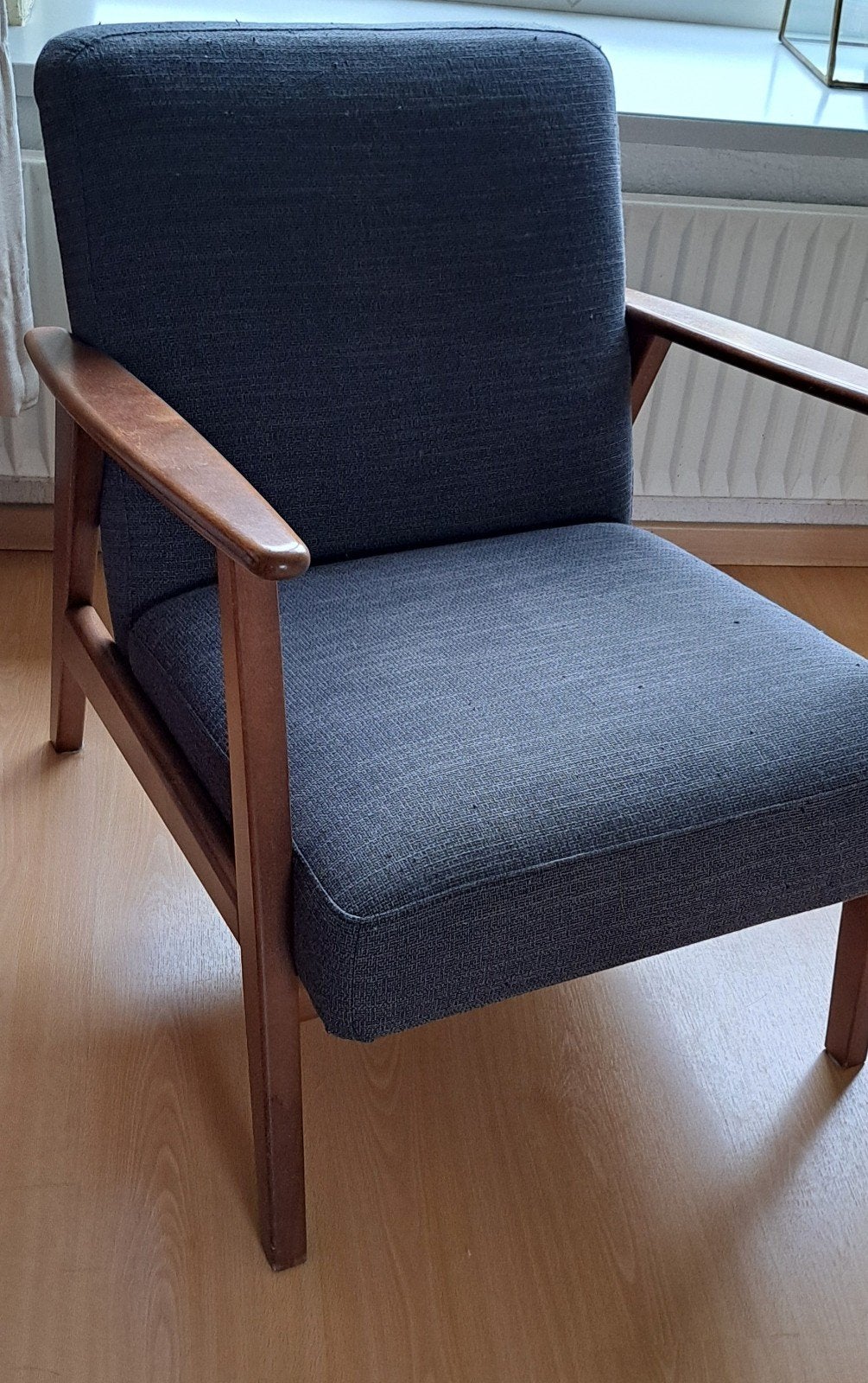 IKEA EKENÄSET fauteuil / lounge stoel, Huis en Inrichting, Fauteuils, Ophalen, 75 tot 100 cm, Zo goed als nieuw, Stof