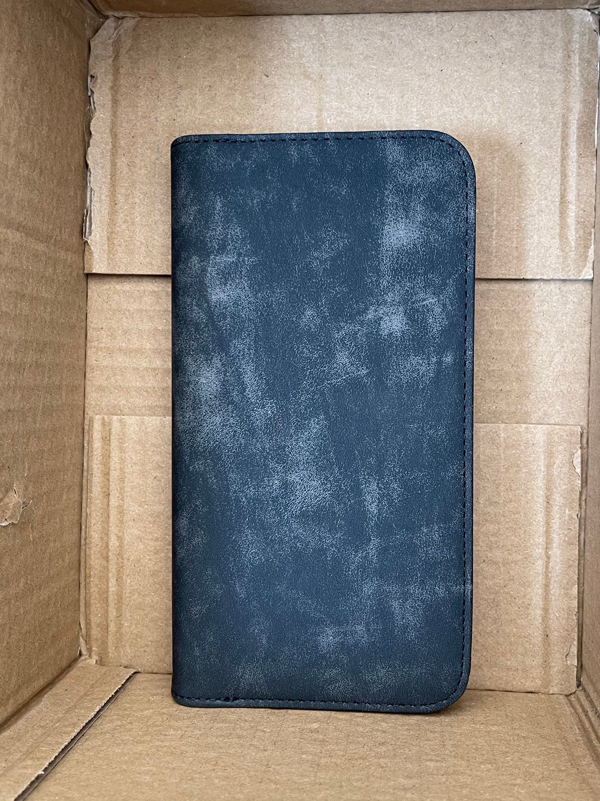 iPhone 12 Pro Max / Zwart Leren portemonnee telefoonhoesje, Zwart, Nieuw, Hoesje of Tasje, Ophalen of Verzenden