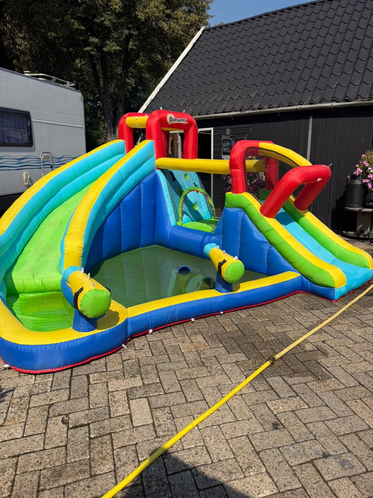 Springkussen water, Ophalen, Zo goed als nieuw
