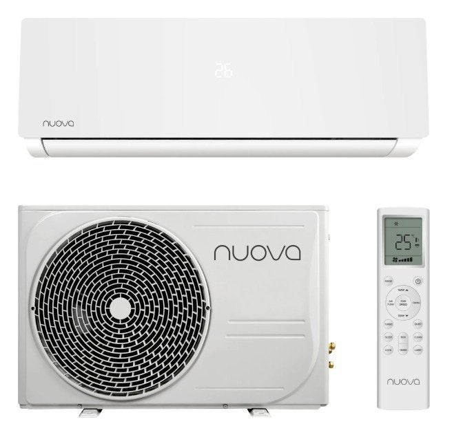 Nuova AI Smart 3,5kW Single Split  Cool & Heat wifi, Witgoed en Apparatuur, Airco's, Ophalen, Koelen en Ontvochtigen, Timer, Nieuw