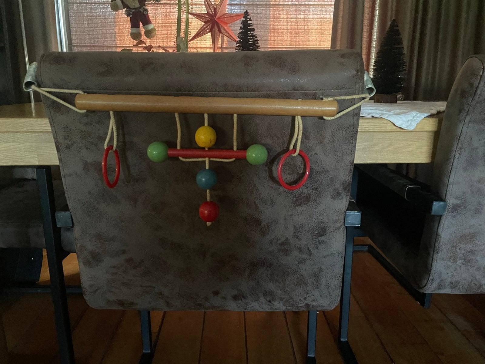 Vintage Kibela Baby-Trapeze - Houten Babygym jaren ‘50, Ophalen of Verzenden, Gebruikt, Babygym