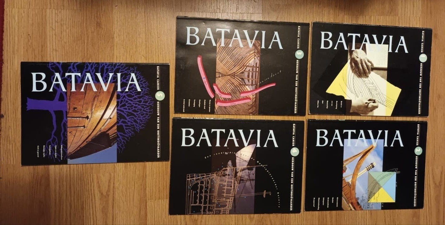 Batavia Cahier 1 t/m 5 - De complete set, Ophalen of Verzenden, Gelezen, Overige niveaus, Onbekend