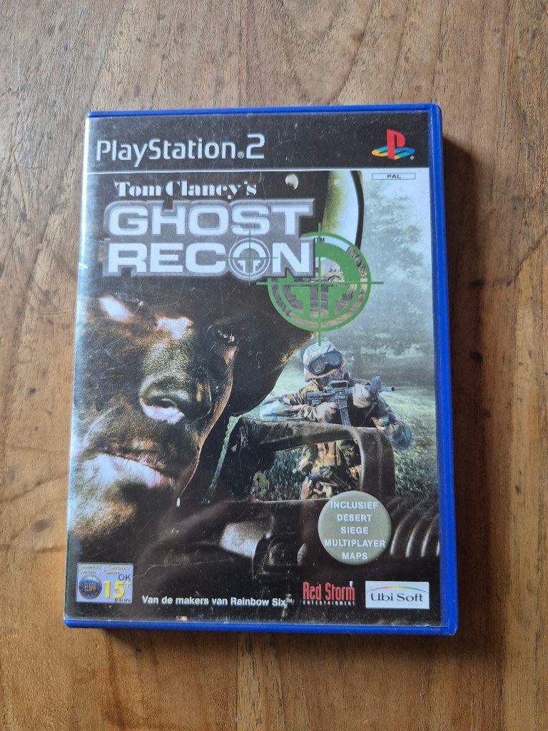 Tom Clancy's Ghost Recon - PlayStation 2, Vanaf 18 jaar, Shooter, 1 speler, Ophalen of Verzenden