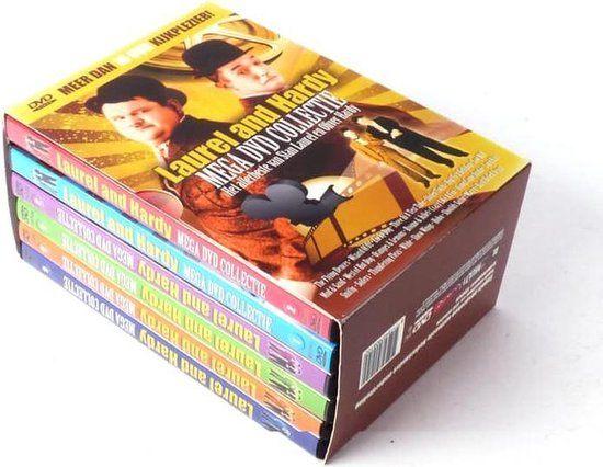 Laurel en Hardy mega collectie - 6 dvd box - meer dan 10 uur, Verzenden, Alle leeftijden, Zo goed als nieuw, Komedie