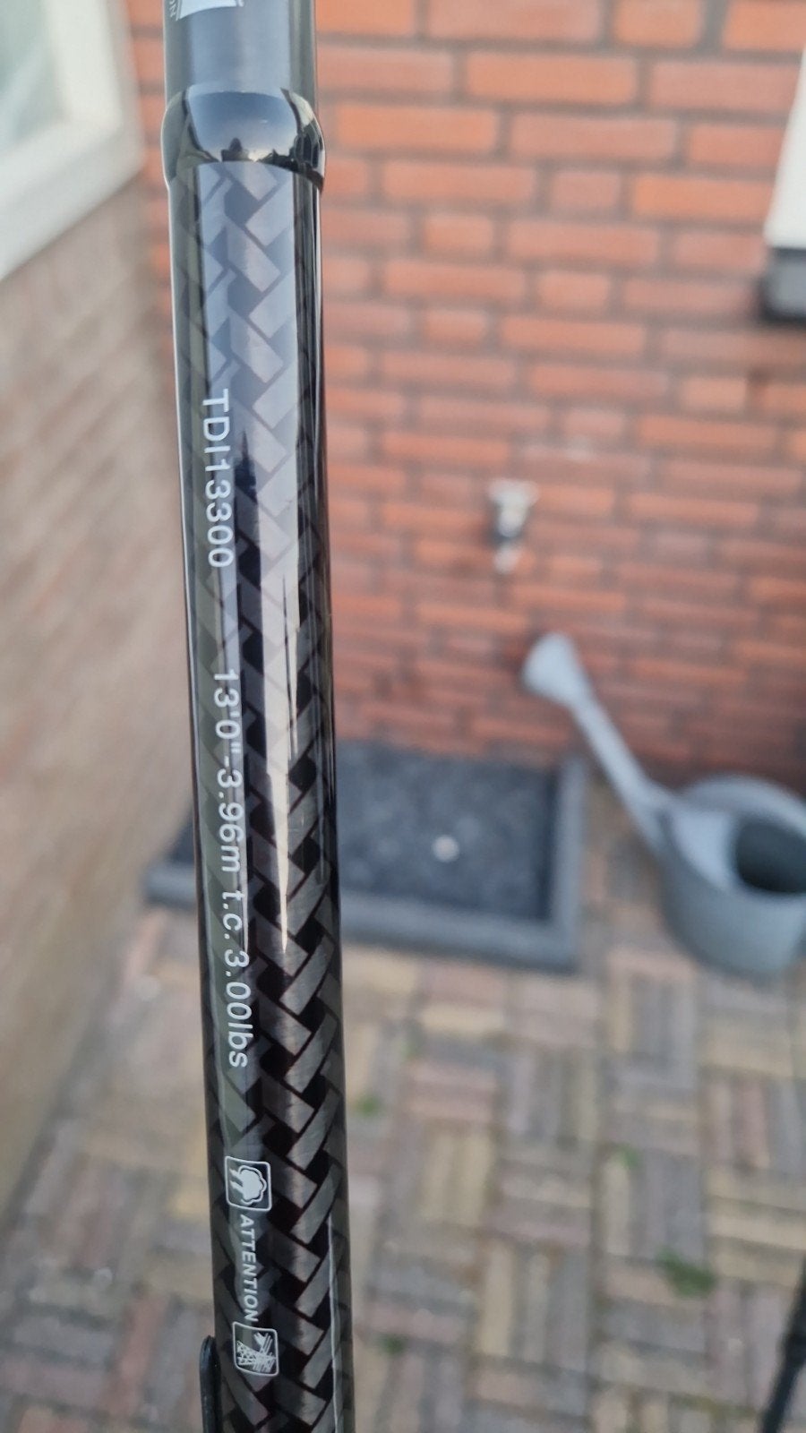 Shimano Tribal Diamond 13-300 Karperhengel, Ophalen, Gebruikt, Werphengel