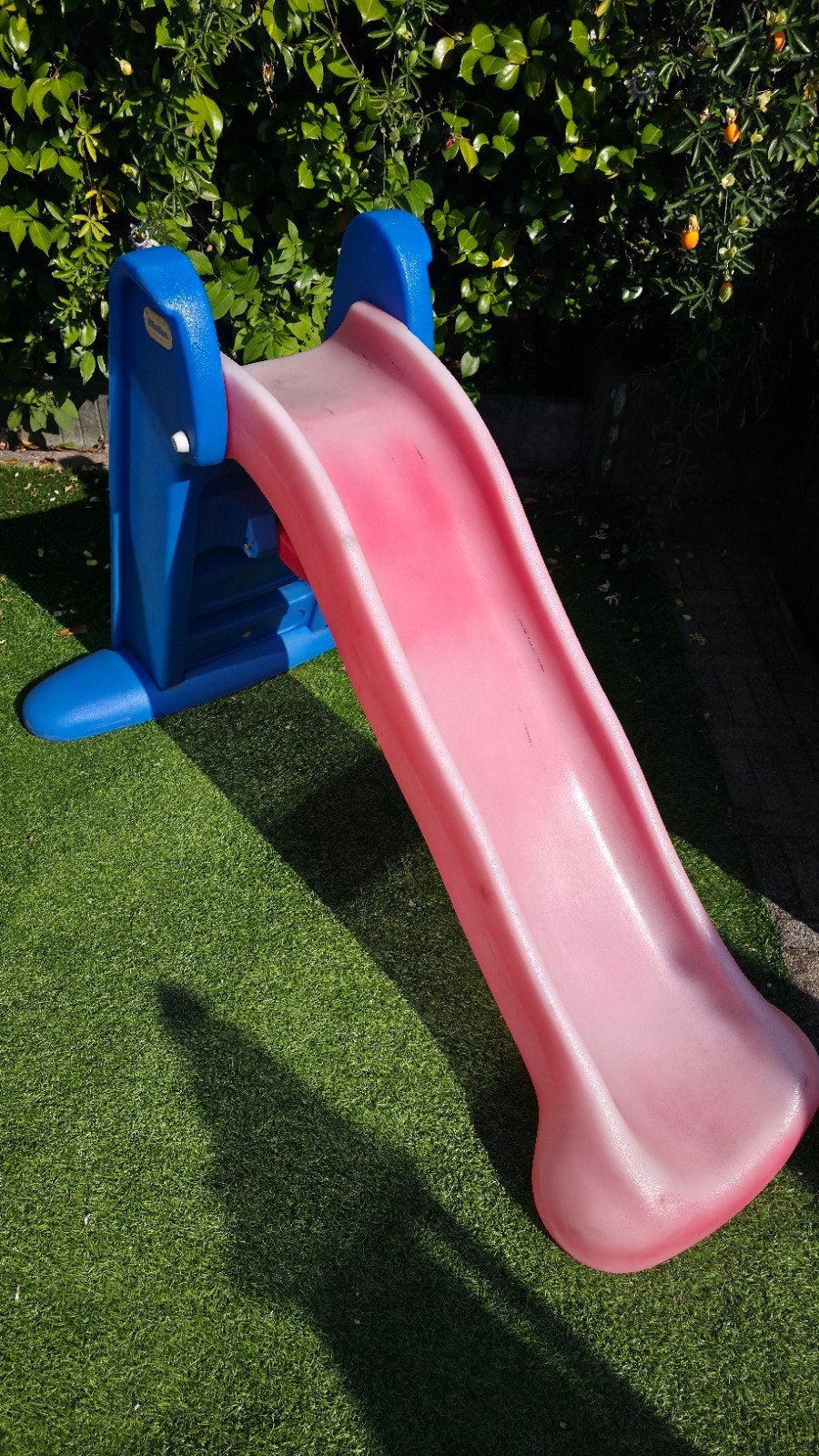Little Tikes Glijbaan - Roze en Blauw, Ophalen, Gebruikt, Glijbaan