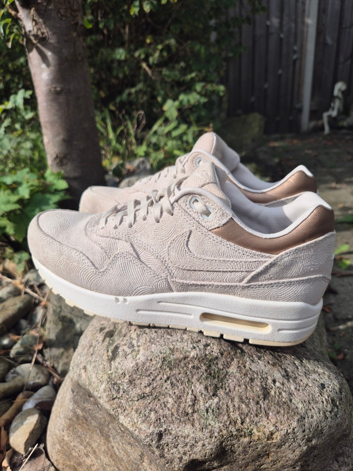 Nike air max 1 Premium 37,5, Beige, Ophalen of Verzenden, Nike air max, Sneakers of Gympen