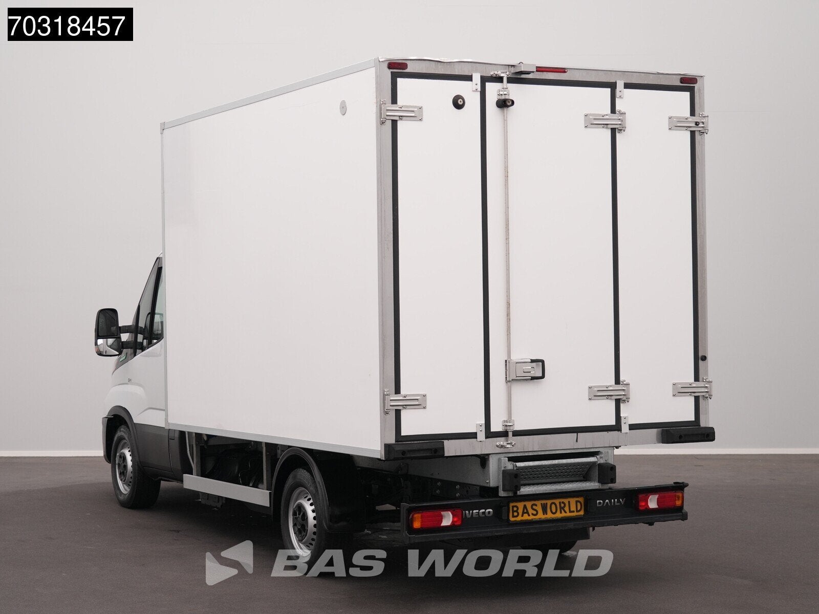 Iveco Daily 35S14 3.0L CNG Zijdeur Koelwagen Thermo King V-3, Auto's, Gebruikt, Euro 6, 4 cilinders, 3155 kg