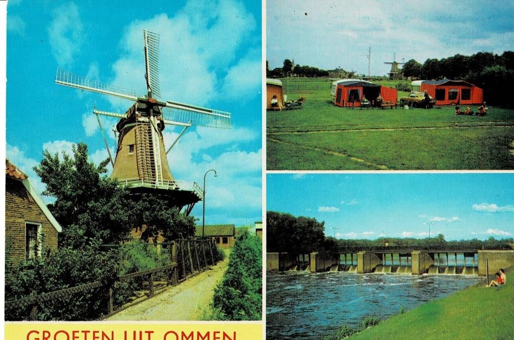 Ommen, Ophalen of Verzenden, 1940 tot 1960, Gelopen, Overijssel