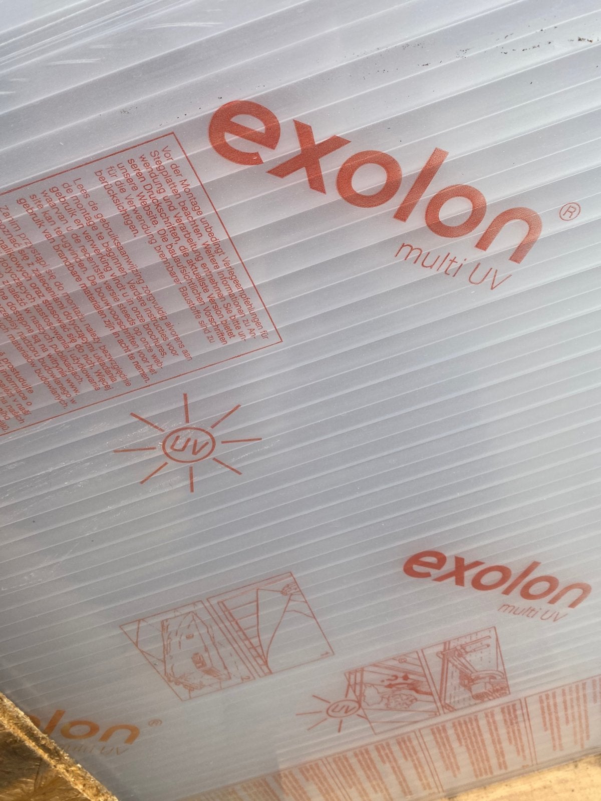 Polycarbonaat plaat, Ophalen, Zo goed als nieuw, Beeldje of Poppetje