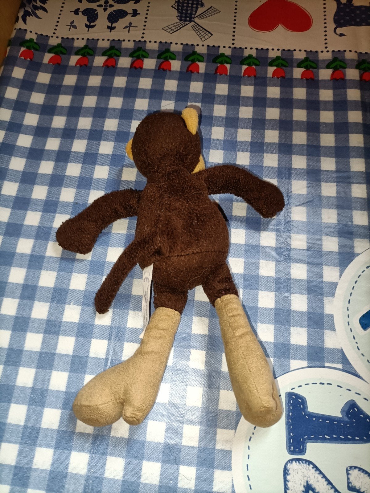 Aap knuffel Jurjen de Vries, Ophalen of Verzenden, Zo goed als nieuw, Overige typen