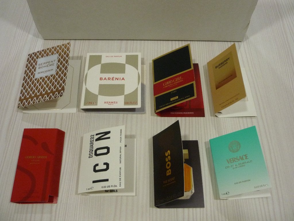 8 Samples dames parfum, vrouwen proefjes, Ophalen of Verzenden, Nieuw