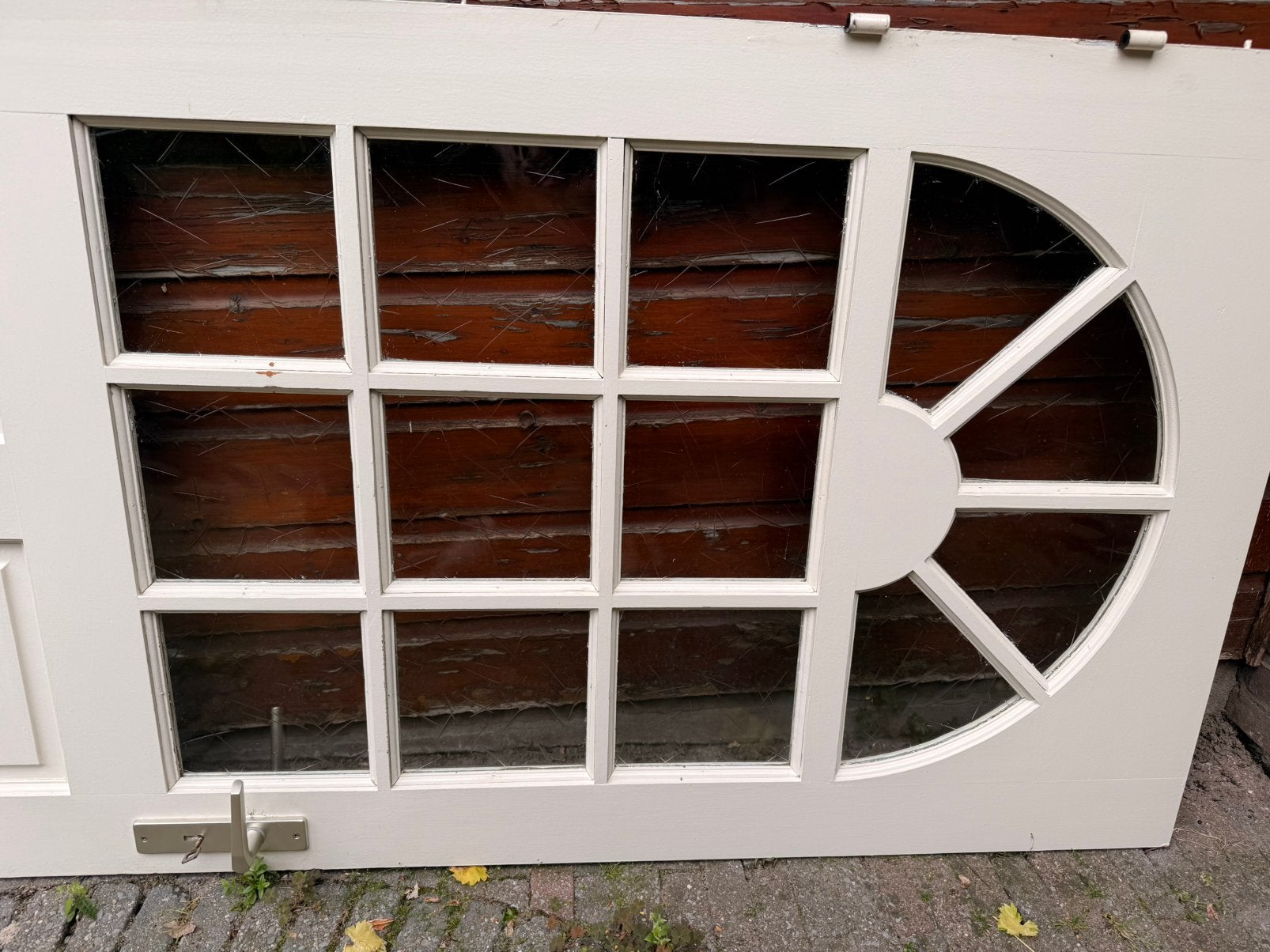 Hardhouten deur, Ophalen, Gebruikt, 80 tot 120 cm, 160 cm of meer