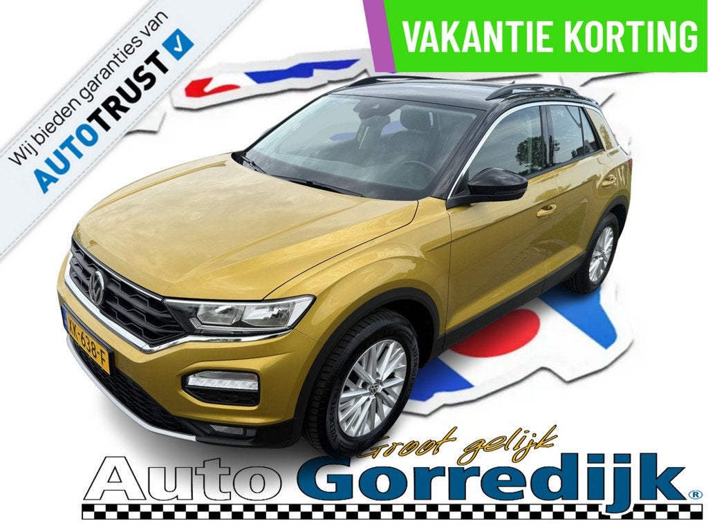 Volkswagen T-Roc 1.5 TSI Style LEER,NAVI,ADAPTIEVE CRUISE,TR, 4 cilinders, Bedrijf, 1500 kg, 16 km/l