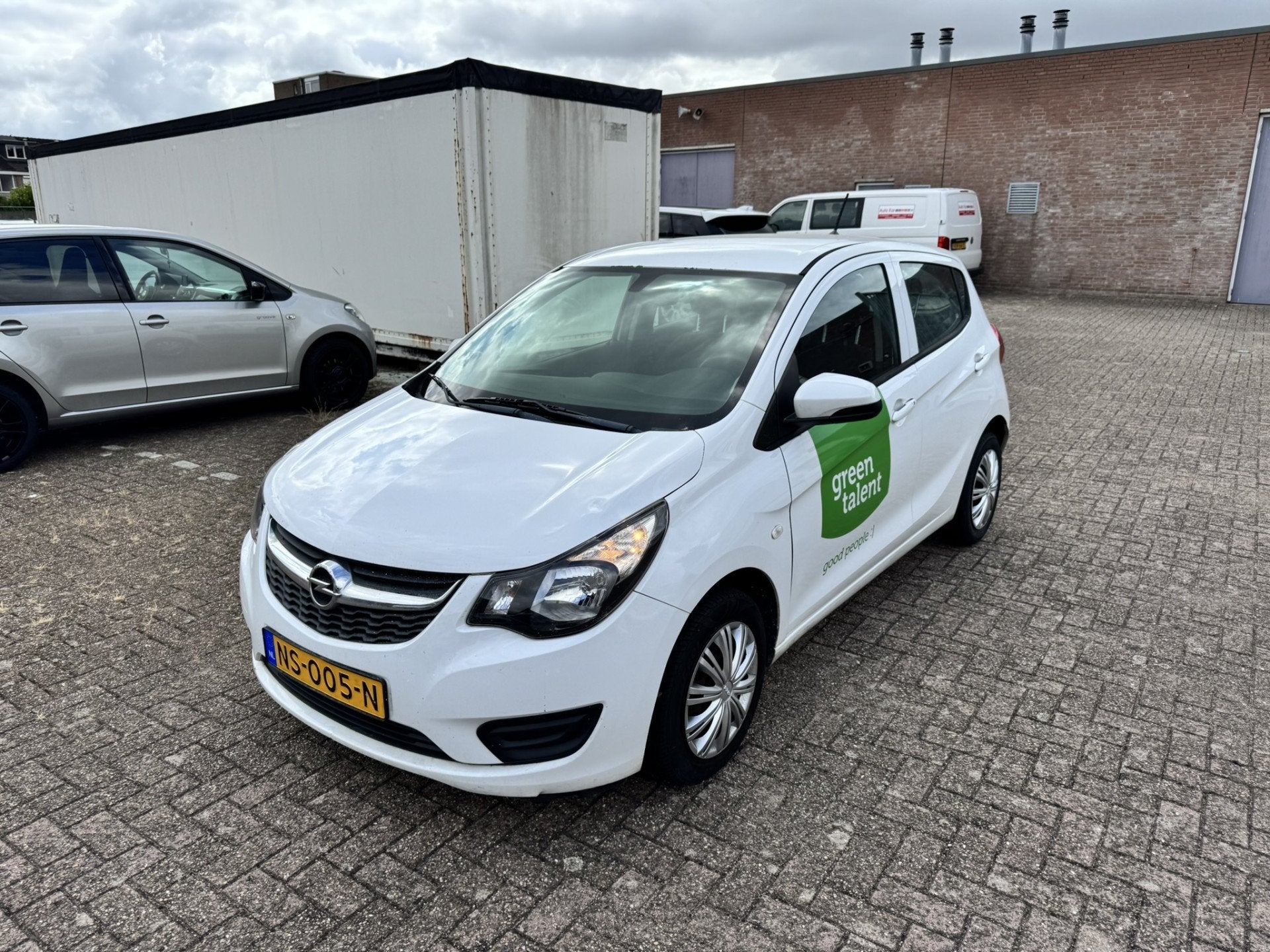 Opel KARL 1.0 ecoFLEX Edition*Airco* (bj 2017), Auto's, Opel, Voorwielaandrijving, 839 kg, Euro 6, Wit