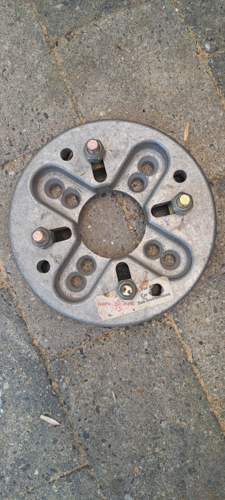 wiel adapter voor auto, Ophalen of Verzenden, Gebruikt