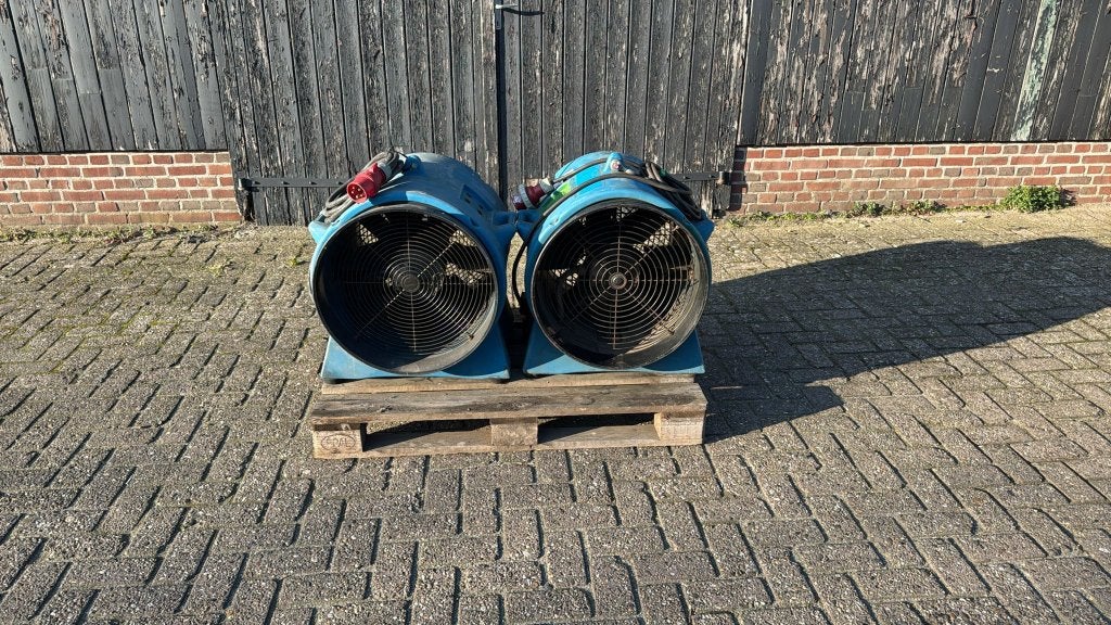 Grote krachtstroom ventilator 400 Volt, 5pk motor, Ophalen, Americ schaefer, Gebruikt, Vloerventilator