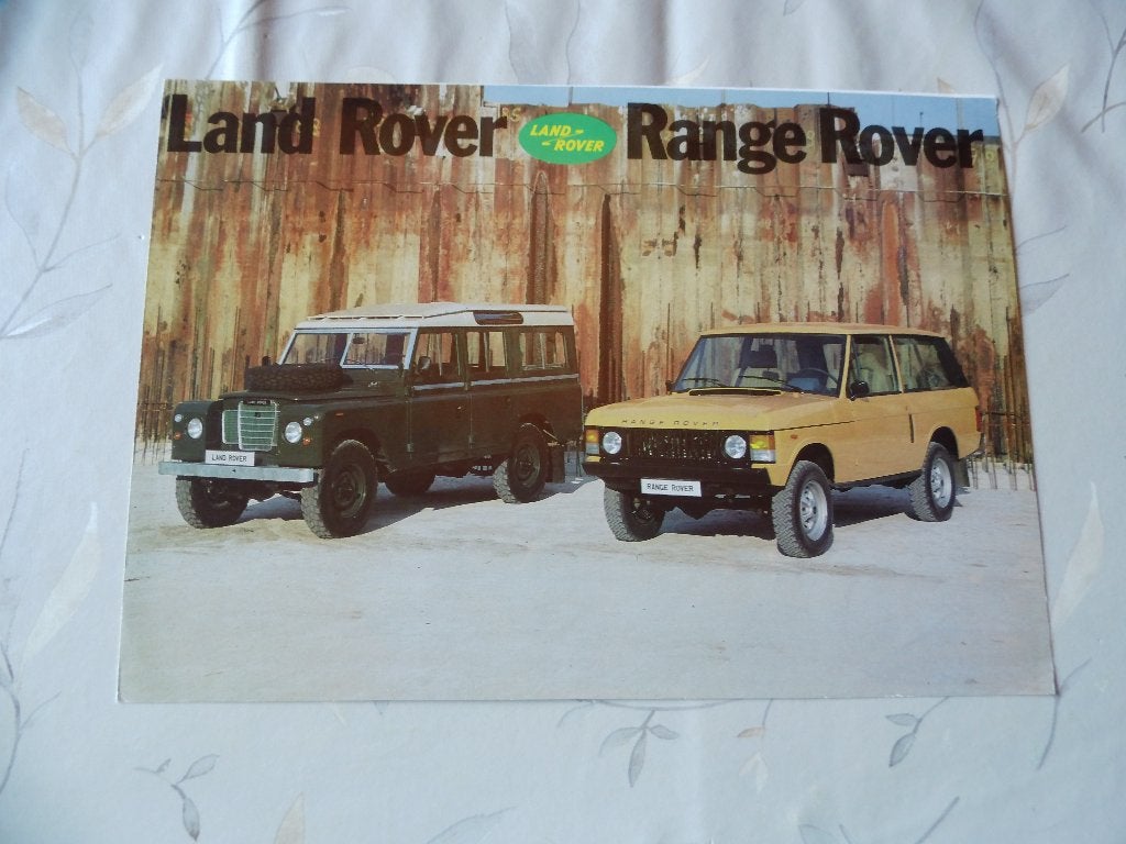 Land Rover /  Range Rover, Boeken, Auto's | Folders en Tijdschriften, Zo goed als nieuw, Overige merken, Verzenden