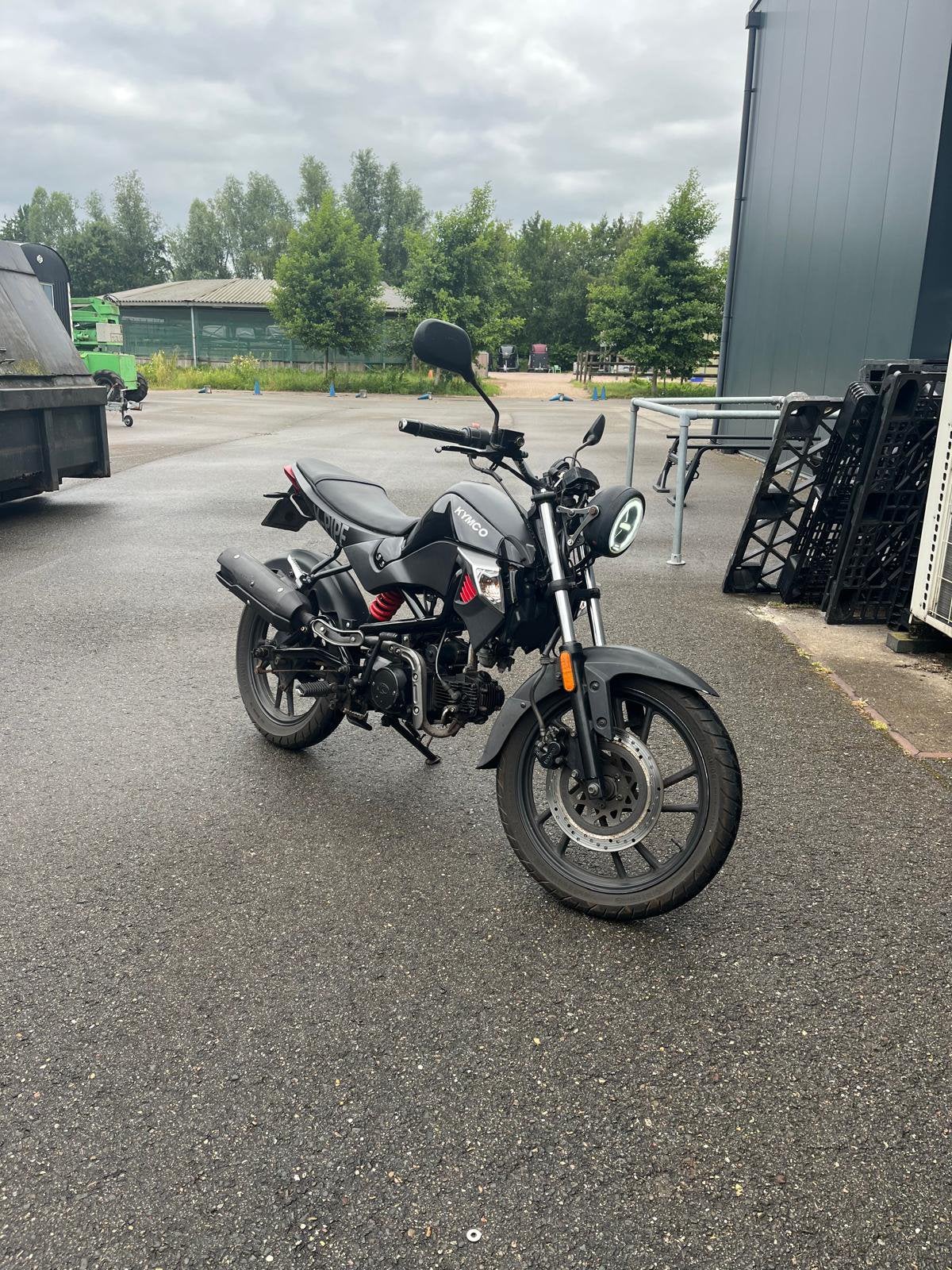 Kymco K-Pipe 50 cc semi-automaat schakelbrommer, Ophalen, Gebruikt, Benzine, Overige modellen