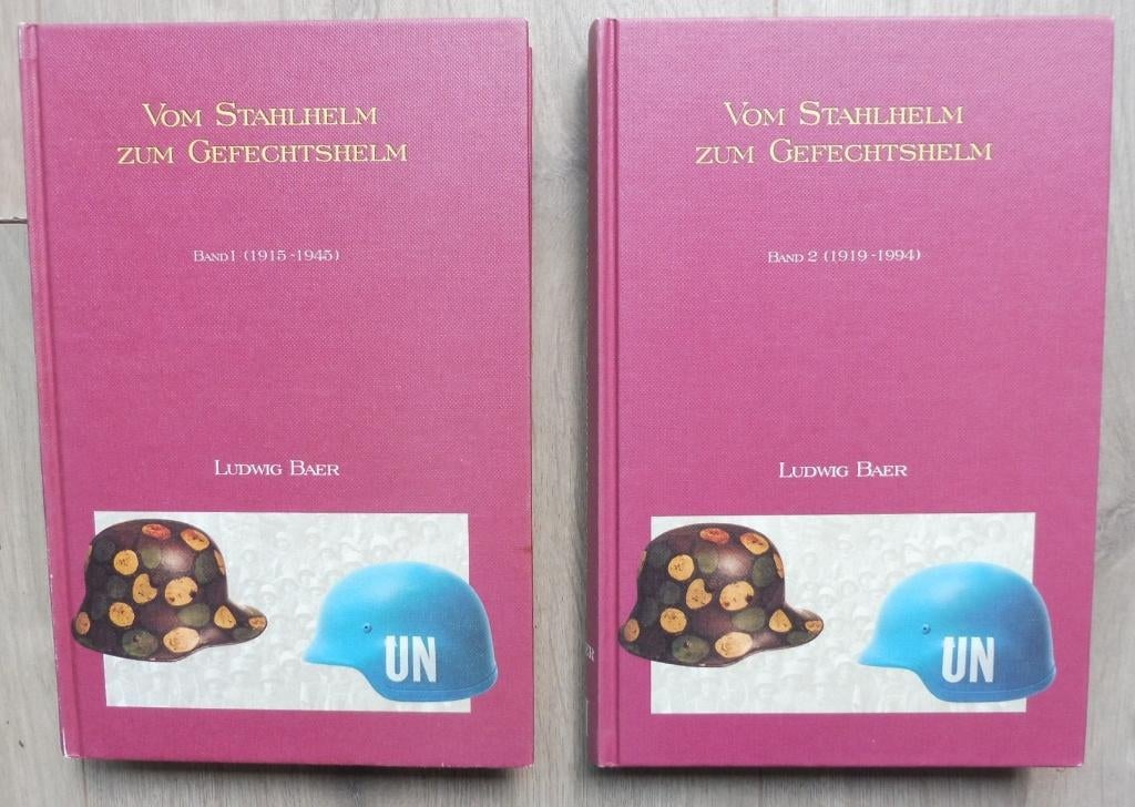 Standaardwerk voor de helmenverzamelaar Band 1 & 2 Baer, Verzamelen, Militaria | Tweede Wereldoorlog, Verzenden, Landmacht, Duitsland
