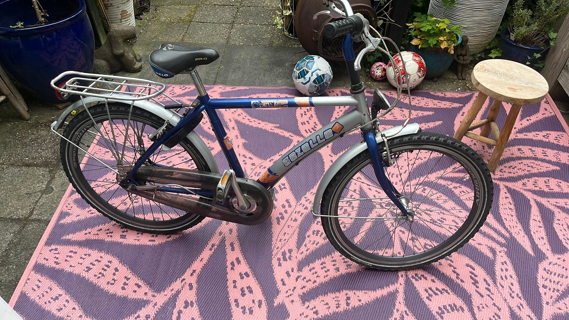 Gazelle Cheetah jongensfiets framemaat 41, Ophalen, Minder dan 10 versnellingen, Gebruikt, Minder dan 49 cm