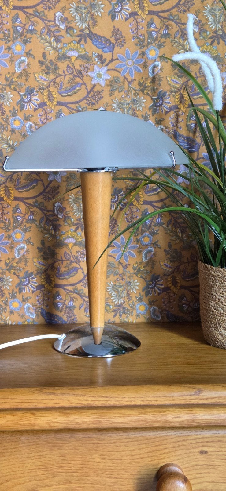vintage IKEA Kvintol tafellamp paddenstoel of UFO lamp.
4, Ophalen of Verzenden, IKEA, Vintage