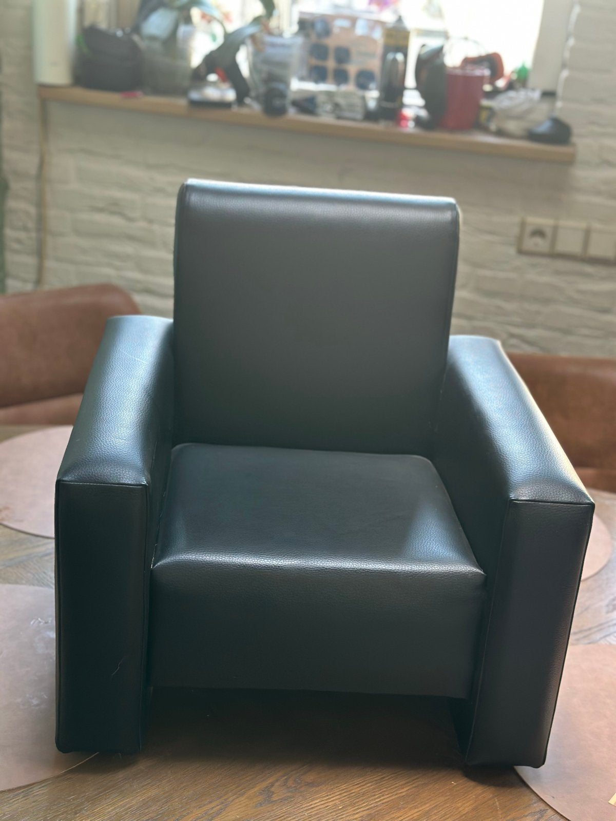 2xMamaLoes Jamie Deluxe Kinderfauteuil Zwart,goed als nieuw, Kinderen en Baby's, Ophalen, Zo goed als nieuw, Stoel(en)