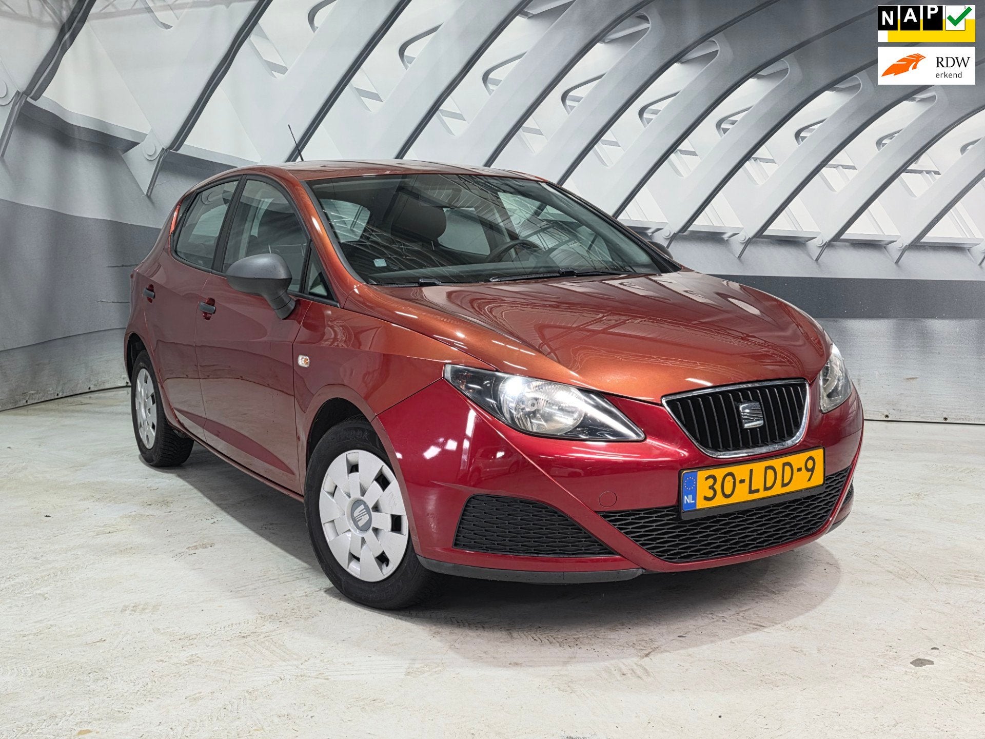 Seat Ibiza 1.2 Club, Auto's, Voorwielaandrijving, Euro 5, Stof, 60 pk