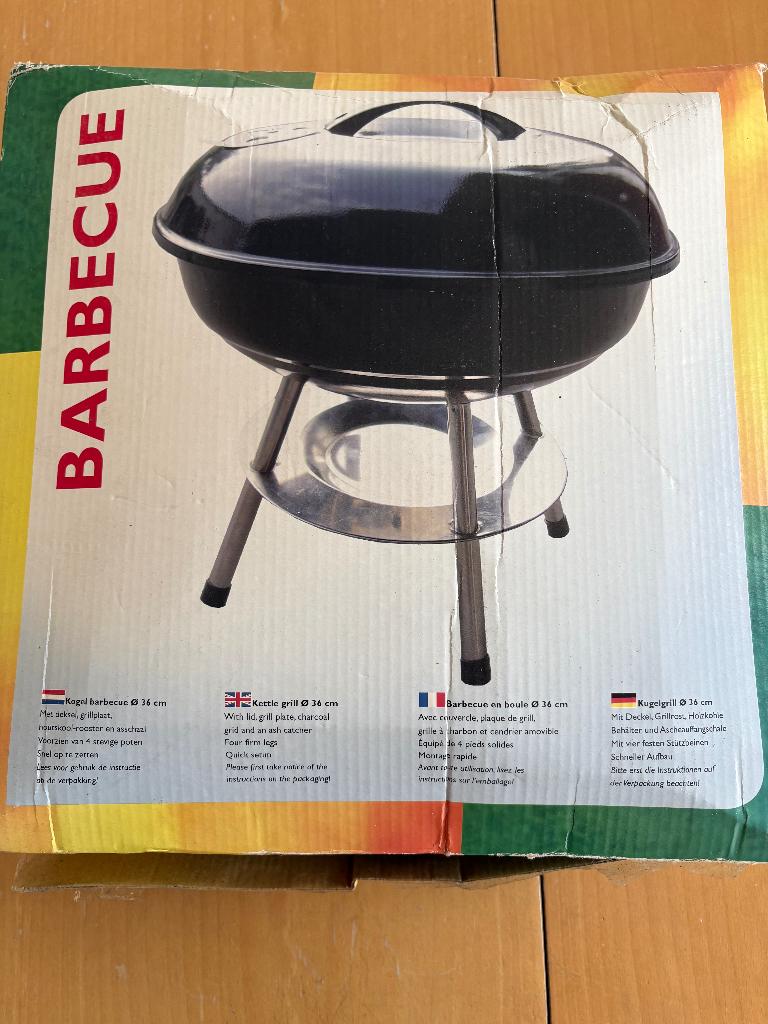 Compacte Houtskool Barbecue, nieuw, Ophalen of Verzenden, Nieuw