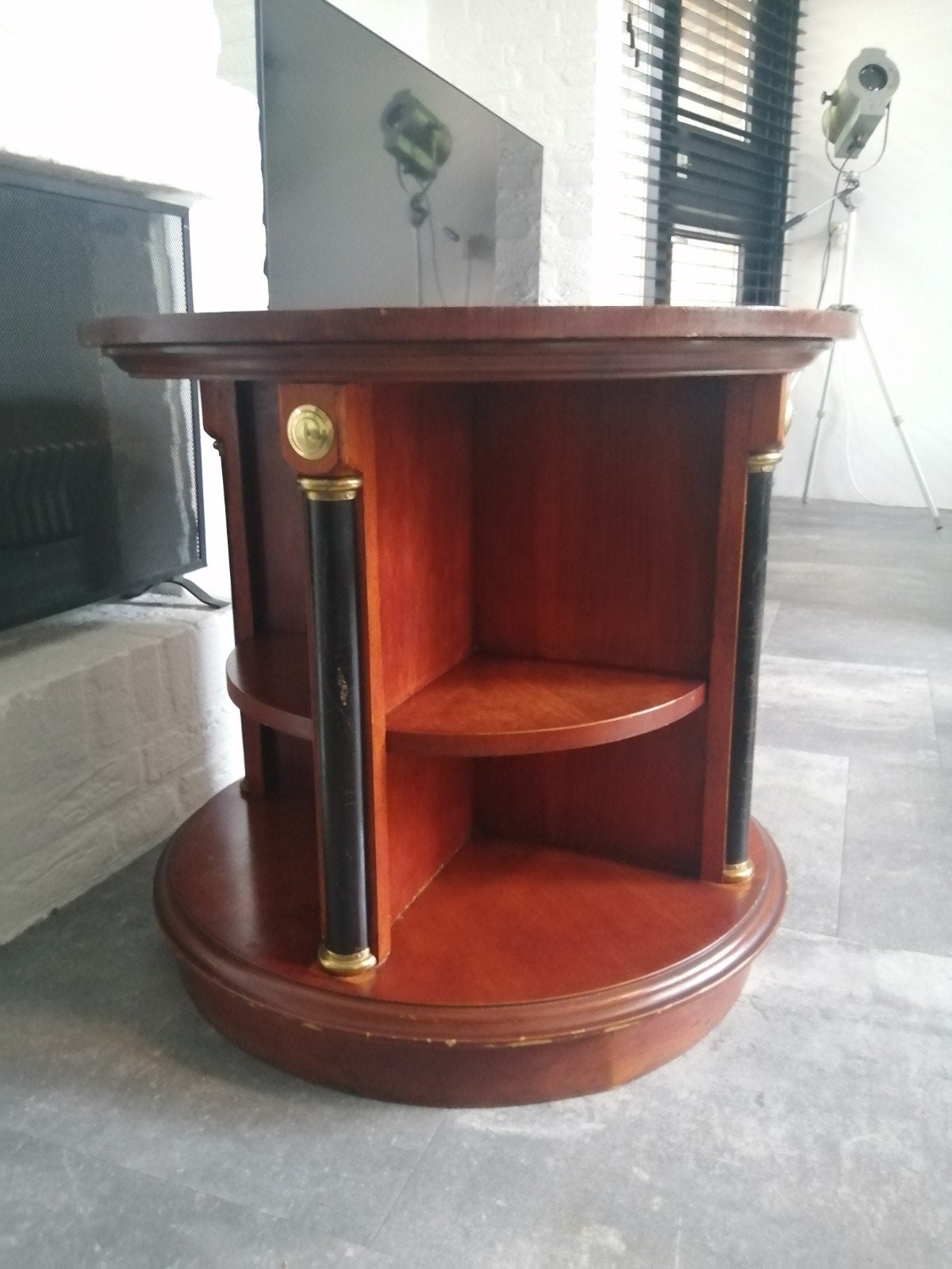 Antieke boekenmolen / kast, Ophalen, Gebruikt