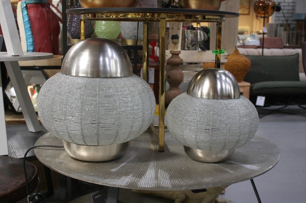 4x sfeervolle tafellamp Cetera Light & Living Oosters kralen, Ophalen of Verzenden, Zo goed als nieuw, E27 (groot), Light & Living
